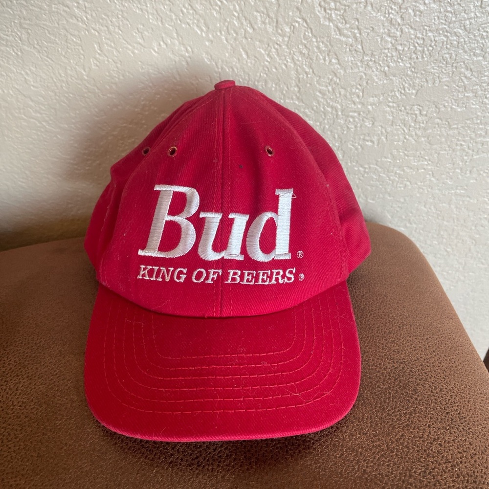 80s Budweiser hat amazing condition
